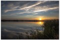 couché de soleil sur le brenne