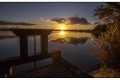 couché de soleil sur la brenne