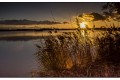 couché de soleil sur la brenne