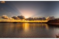 couché de soleil sur la brenne