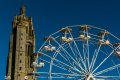 roue sur la place Notre Dame...