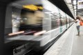 arrivée du RER en gare