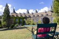 Chateau du Sailhant depuis la cour intérieure