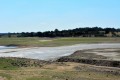 le lac du cébron à sec 