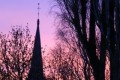 Lever de soleil à Terves