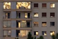 effet de feu du au couché de soleil