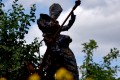Sculture jardin chateau