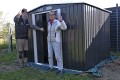 philippe et Françoise construction cabane jardin