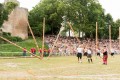 Lancé de troncs (Highland games Bressuire)